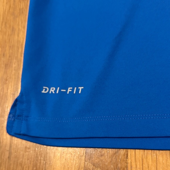 Oklahoma City Thunder | Men. Nike Blue and Black Men's Polo Shirt - Picture 6 of 16